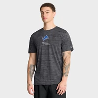 Men's Nike Blue Detroit Lions Velocity Ball Carrier Dri-FIT T-Shirt