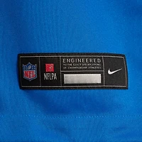 Men's Nike Arthur Maulet  Blue Detroit Lions Team Game Jersey