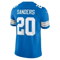 Nike Barry Sanders pour homme Bleu Detroit Lions Vapor F.U.S.E. Maillot limité