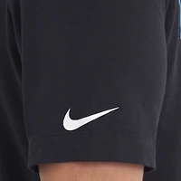 Men's Nike Black Detroit Lions 2025 NFL Crucial Catch Tri-Blend Dri-FIT T-Shirt