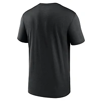 Men's Nike Black Detroit Lions Big & Tall Legend Icon Dri-FIT T-Shirt