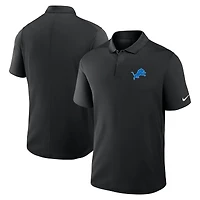 Men's Nike Black Detroit Lions Dri-FIT Victory Polo