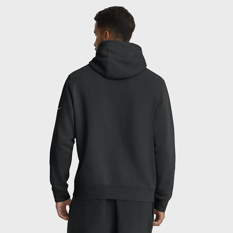 Sweat à capuche Nike noir Detroit Lions Local Club pour homme