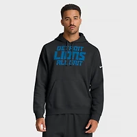 Men's Nike Black Detroit Lions Local Club Hoodie