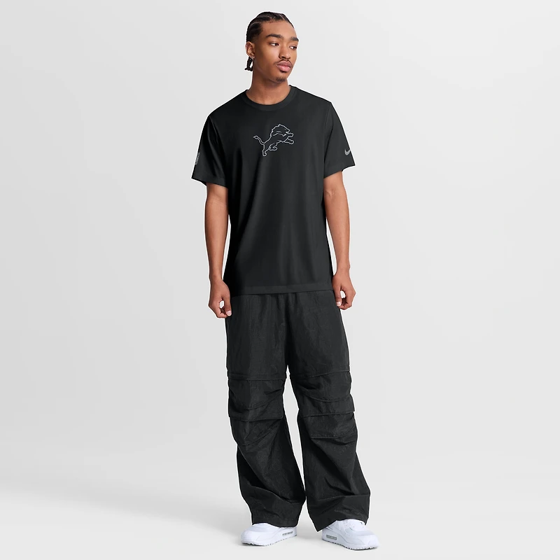 Men's Nike Black Detroit Lions Sideline Lead The Charge Legend Dri-FIT T-Shirt