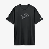 T-shirt Nike Legend Dri-FIT noir Detroit Lions Sideline pour homme