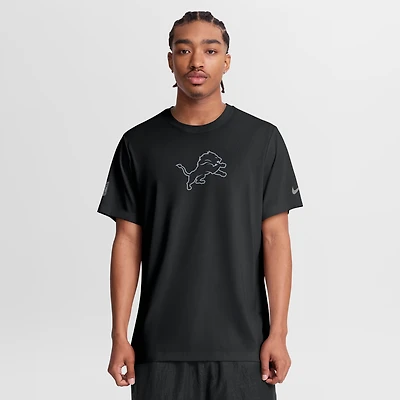 Men's Nike Black Detroit Lions Sideline Lead The Charge Legend Dri-FIT T-Shirt