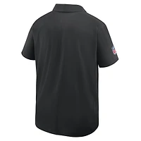 Men's Nike Detroit Lions Sideline Woven Dri-FIT Polo