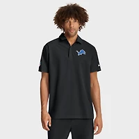Polo tissé Nike Dri-FIT blanc Detroit Lions pour homme