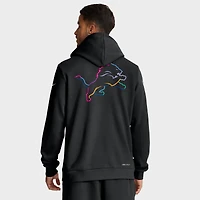 Men's Nike Black Detroit Lions Tall 2025 NFL Crucial Catch Sideline Standard Issue Dri-FIT Hoodie