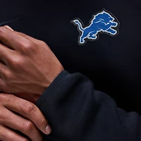 Sweat-shirt Nike Tech Fleece Raglan noir Detroit Lions pour homme