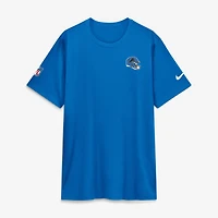T-shirt Nike Dri-FIT bleu Detroit Lions Alt Legend à petit logo pour homme
