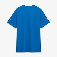 Men's Nike Blue Detroit Lions Alt Legend Small Logo Dri-FIT T-Shirt