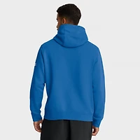Sweat à capuche en molleton Nike bleu Detroit Lions Full Blitz Club pour homme