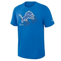 Men's Nike Blue Detroit Lions Primetime Slub Dri-FIT T-Shirt