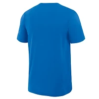 Men's Nike Blue Detroit Lions Primetime Slub Dri-FIT T-Shirt