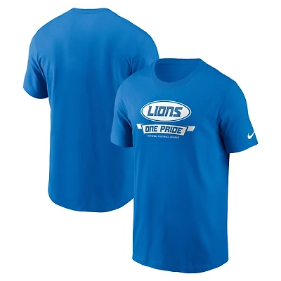 Men's Nike Blue Detroit Lions Primetime Local Essential T-Shirt
