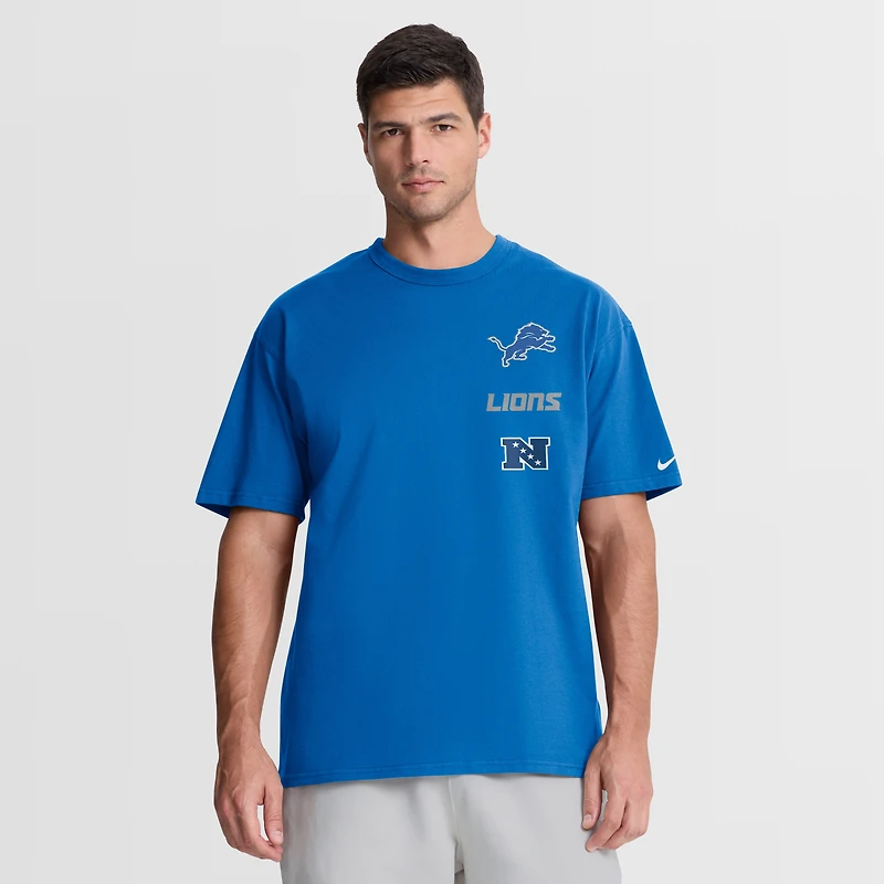 Men's Nike Sand Detroit Lions Rewind Max90 T-Shirt