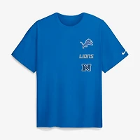 T-shirt Nike Sand Detroit Lions Rewind Max90 pour homme