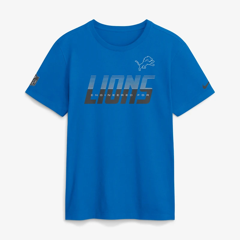 Men's Nike Gray Detroit Lions Sideline Dri-FIT T-Shirt