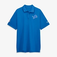 Men's Nike Blue Detroit Lions Sideline Tour Dri-FIT Polo