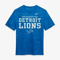 Men's Nike Blue Detroit Lions Velocity Dri-FIT T-Shirt