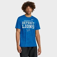 Men's Nike Blue Detroit Lions Velocity Dri-FIT T-Shirt