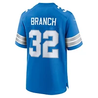 Men's Nike Brian Branch Detroit Lions Game Jersey