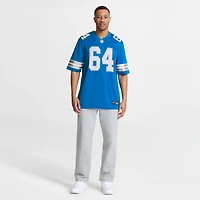 Maillot de match Nike Cade Mays bleu des Lions Détroit pour homme