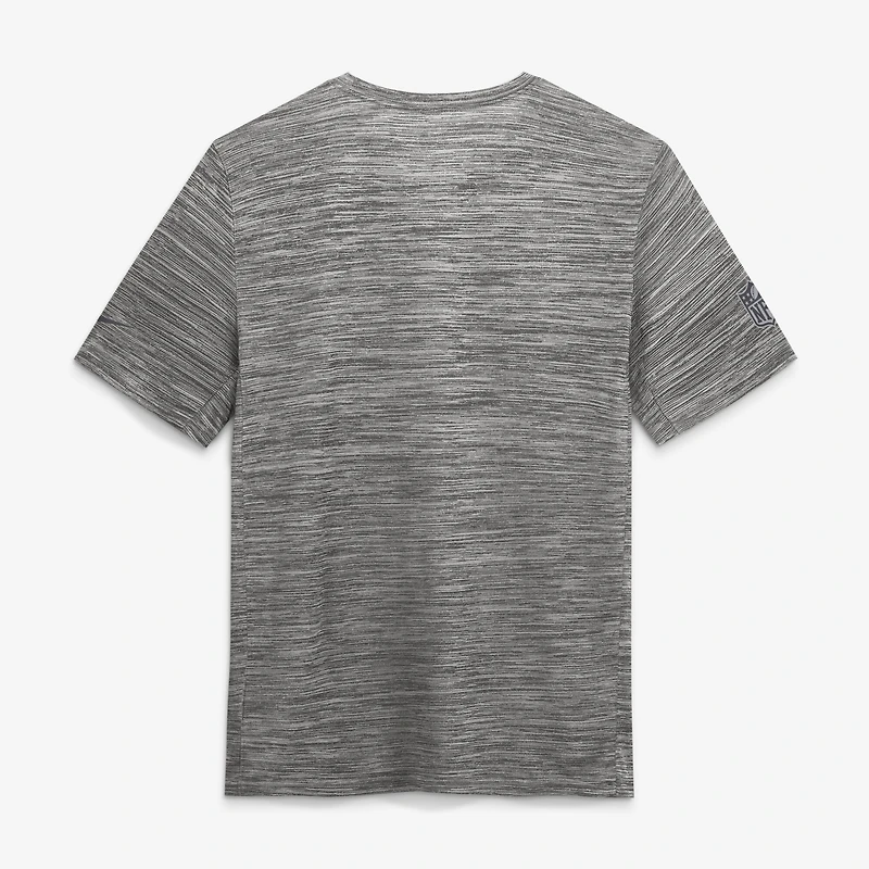 Men's Nike Gray Detroit Lions Big & Tall Sideline Velocity Dri-FIT T-Shirt