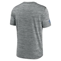Men's Nike Gray Detroit Lions Big & Tall Sideline Velocity Performance T-Shirt