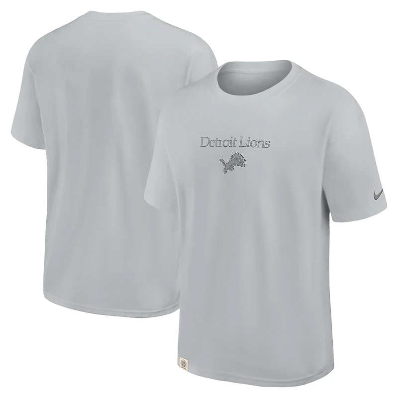 Men's Nike Gray Detroit Lions Glory Max90 T-Shirt