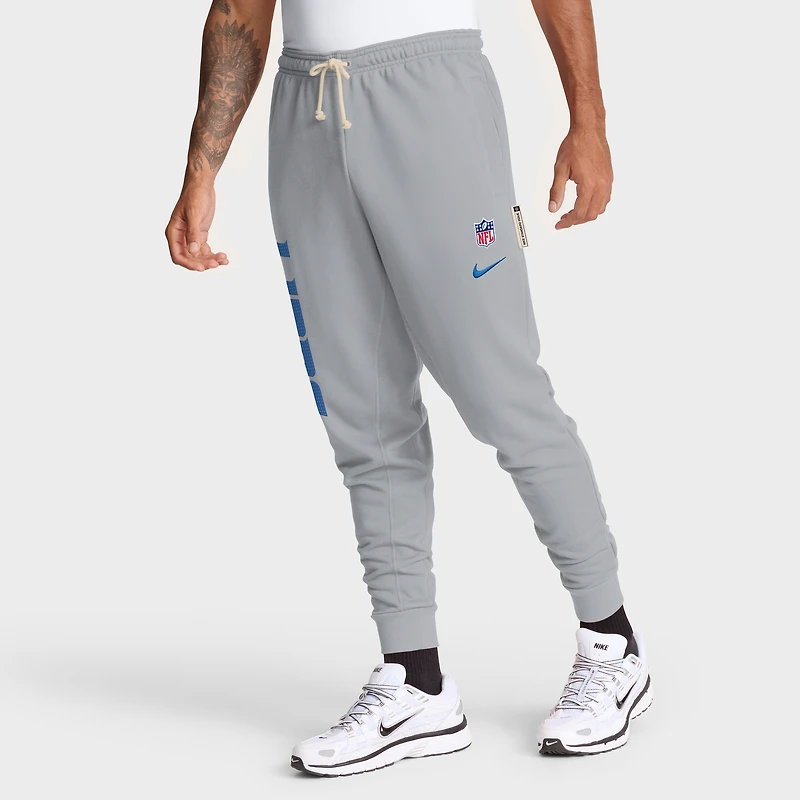 Pantalon fuselé Nike gris Detroit Lions Sideline Standard Issue Ground Game Dri-FIT pour homme