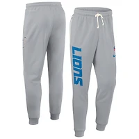 Pantalon fuselé Nike gris Detroit Lions Sideline Standard Issue Ground Game Dri-FIT pour homme