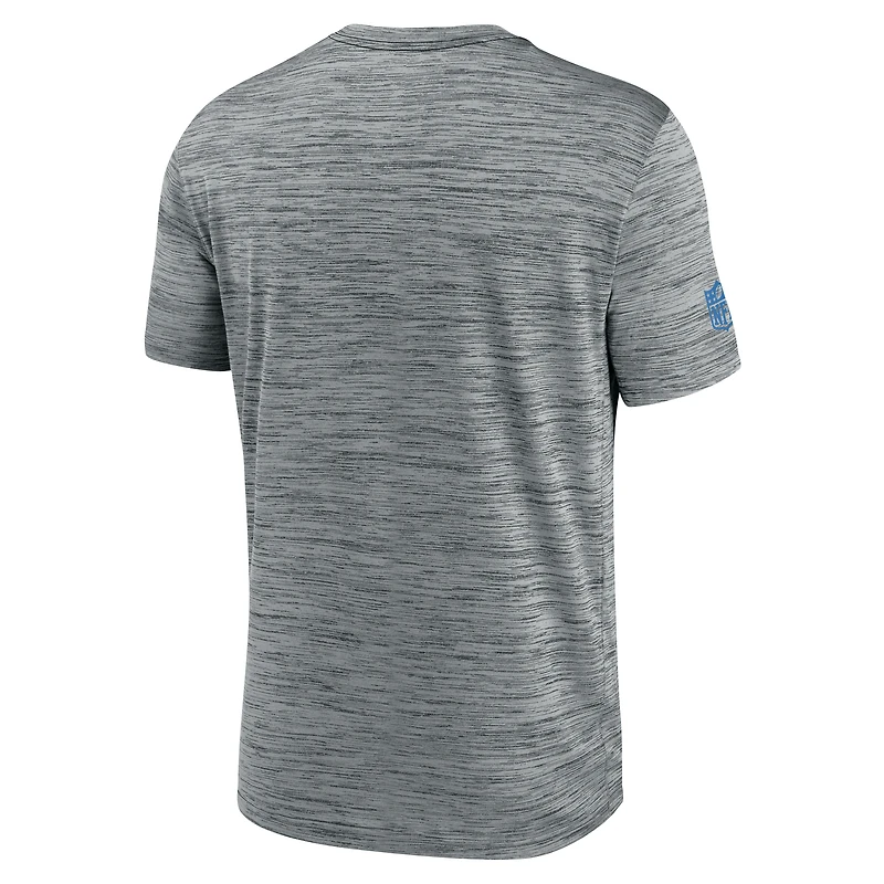 Men's Nike Gray Detroit Lions Sideline Velocity Dri-FIT T-Shirt