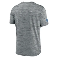 Men's Nike Gray Detroit Lions Sideline Velocity Dri-FIT T-Shirt