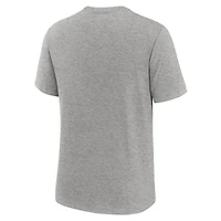 Men's Nike Heather Gray Detroit Lions Favorable Timeline Tri-Blend T-Shirt