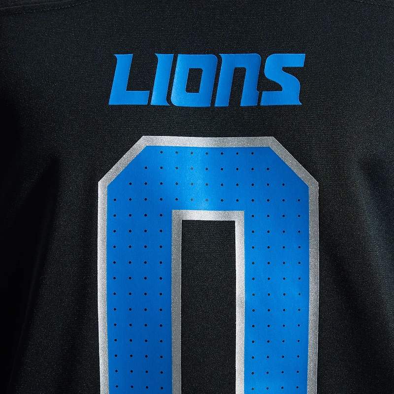 Men's Nike Jahmyr Gibbs Black Detroit Lions 2nd Alternate Game Player Jersey