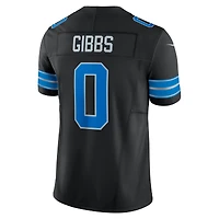 Men's Nike Jahmyr Gibbs Black Detroit Lions 2nd Alternate Vapor F.U.S.E. Limited Jersey