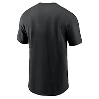 T-shirt Nike pour homme Jahmyr Gibbs noir Detroit Lions « Just Do It »