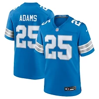 Men's Nike Jamal Adams  Blue Detroit Lions Team Game Jersey