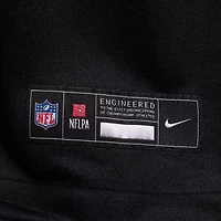 Men's Nike Jared Goff Black Detroit Lions 2nd Alternate Game Jersey