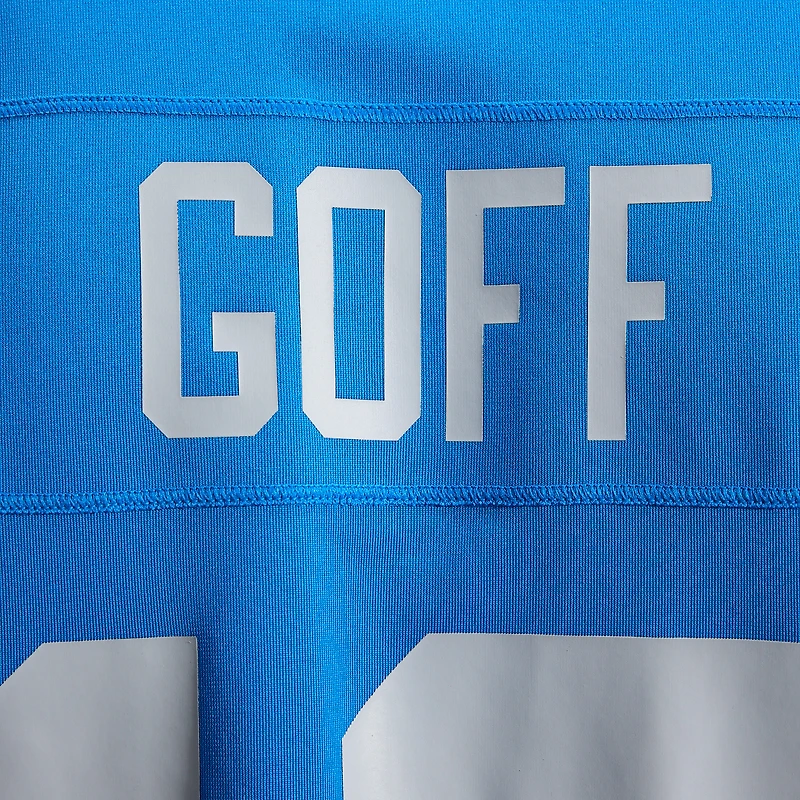 Men's Nike Jared Goff Blue Detroit Lions Alternate Game Jersey