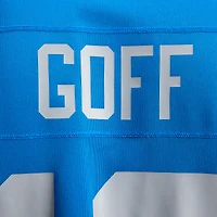 Men's Nike Jared Goff  Blue Detroit Lions Alternate Game Jersey