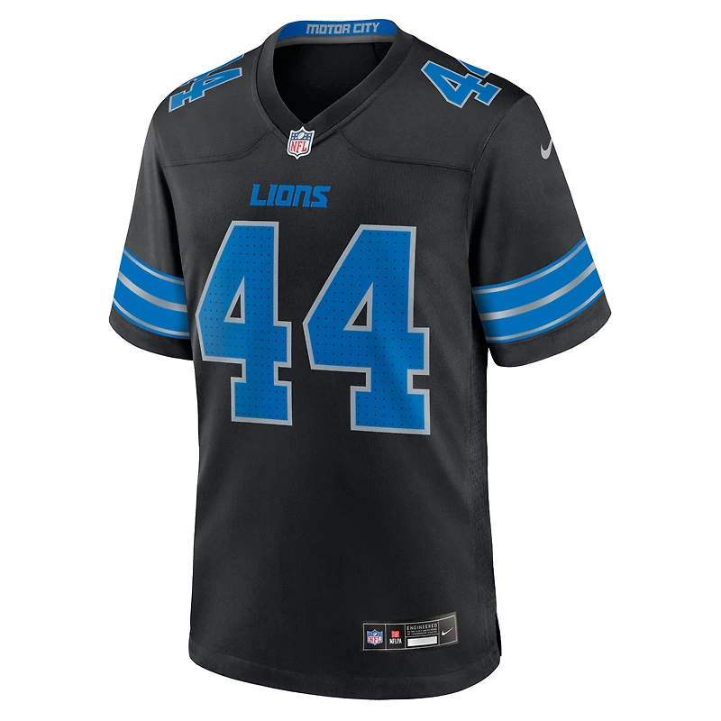 Men's Nike Malcolm Rodriguez Black Detroit Lions 2nd Alternate Game Jersey