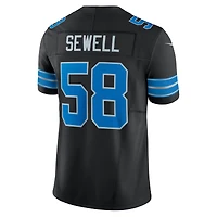 Nike Penei Sewell pour homme Noir Detroit Lions Vapor F.U.S.E. Maillot limité alternatif