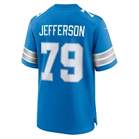 Maillot Nike Quinton Jefferson bleu pour homme des Lions de Détroit