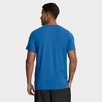 Men's Nike Royal Detroit Lions Favorable Timeline Tri-Blend T-Shirt