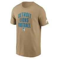 Men's Nike White Detroit Lions Rewind Essential T-Shirt