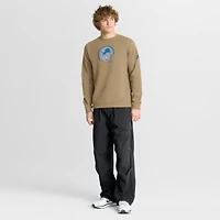 Men's Nike Tan Detroit Lions Swing Pass Rewind Club Pullover Sweatshirt